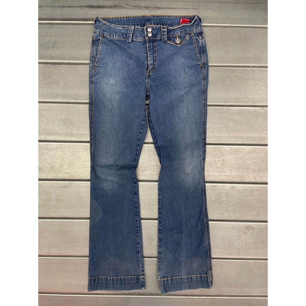 Vintage Levis Cavalry Bootcut Jeans Womens 8M 30x33 Blue Medium Wash Denim